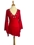 Top rouge Y2K