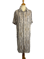 Robe imprimé python