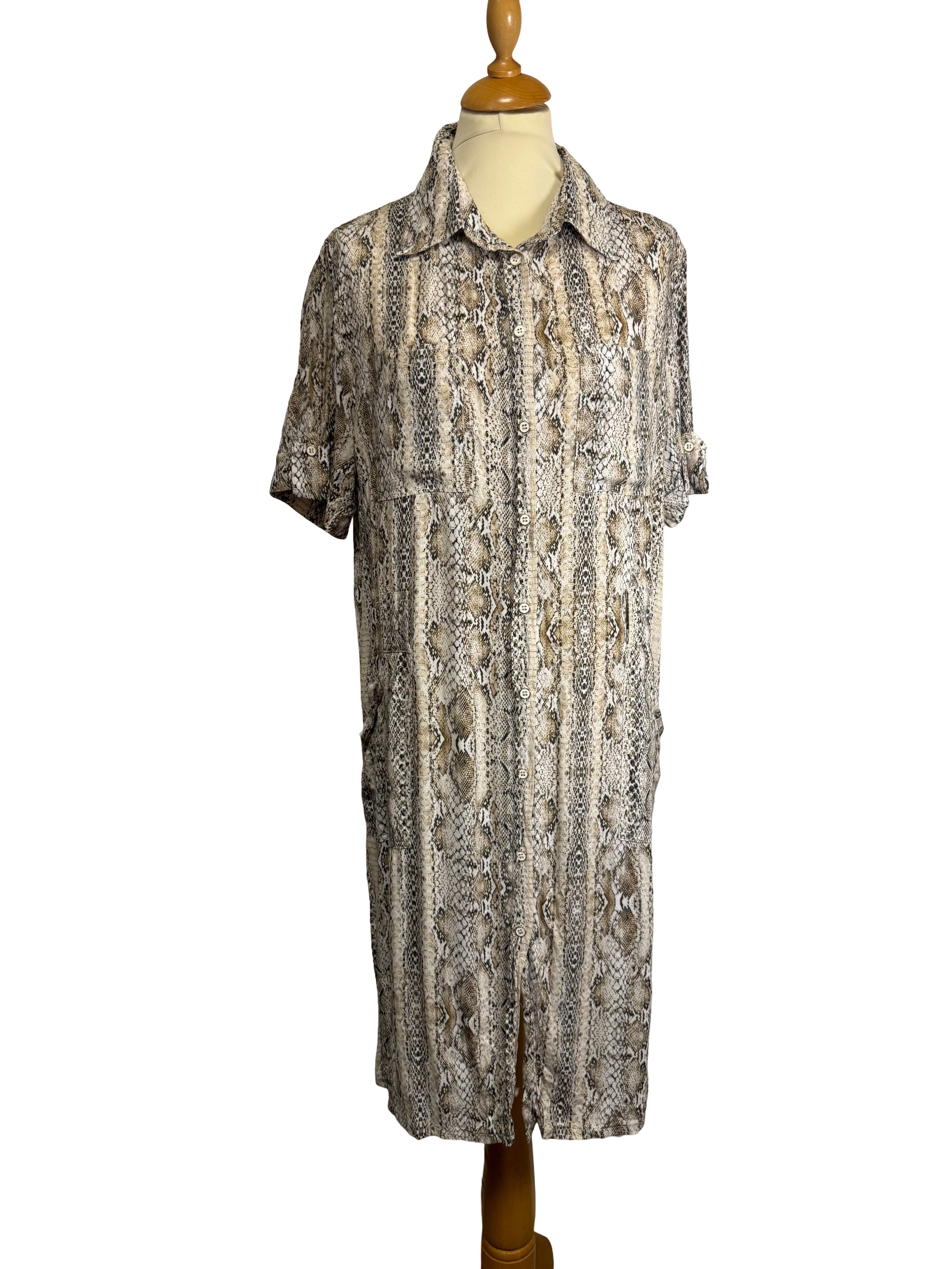 Robe imprimé python