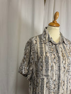 Robe imprimé python