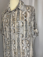 Robe imprimé python