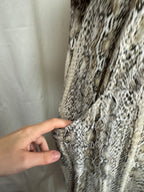 Robe imprimé python