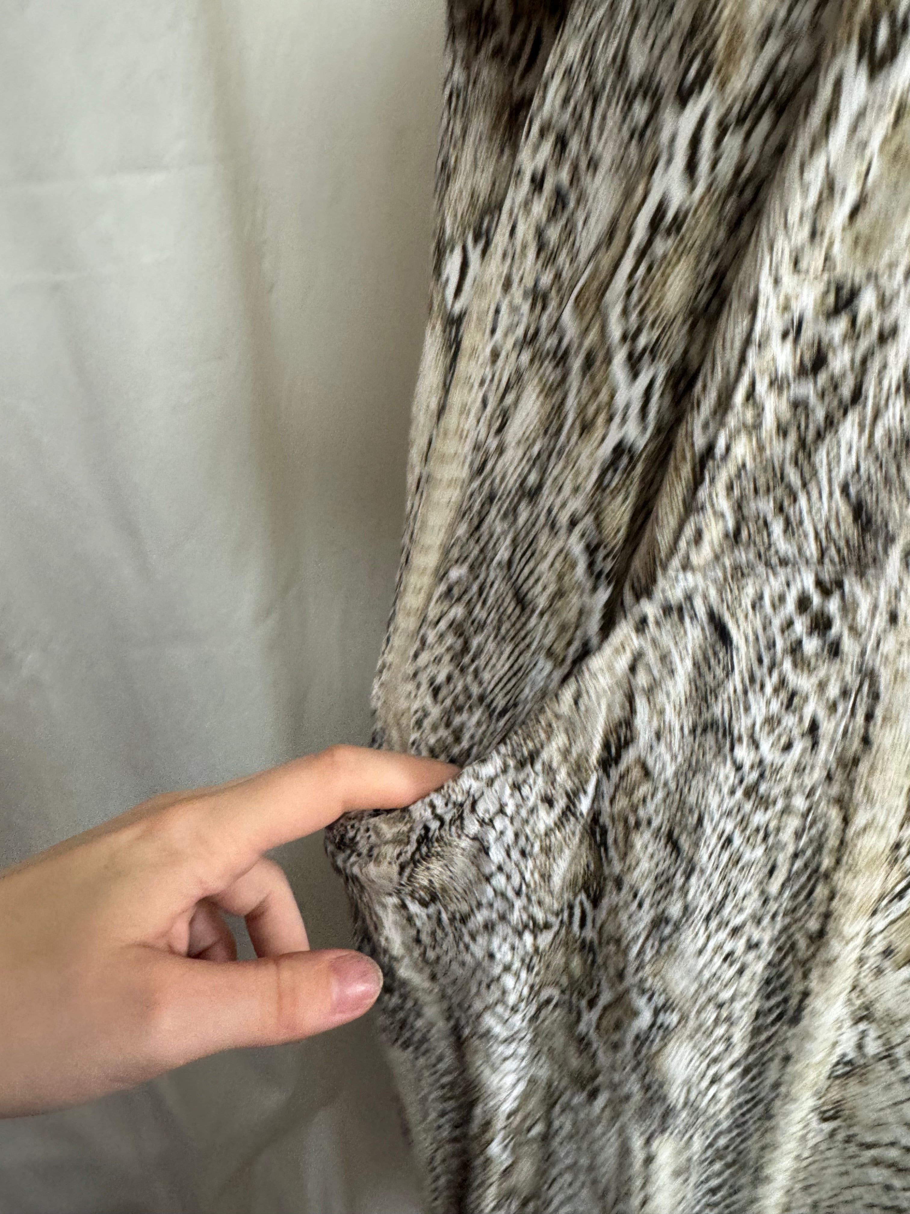 Robe imprimé python