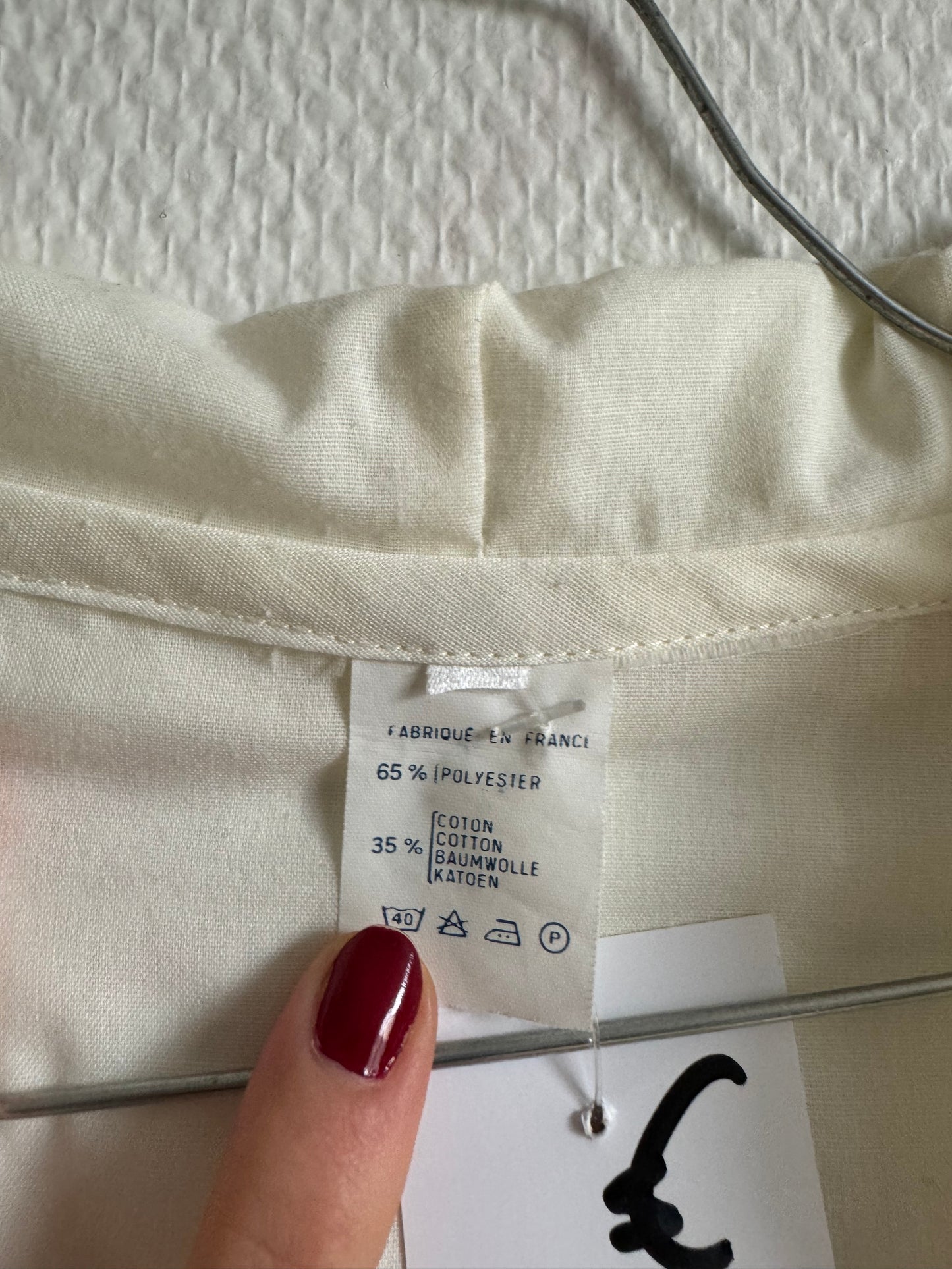 Chemise écrue