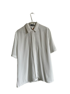 Chemise brodée blanche