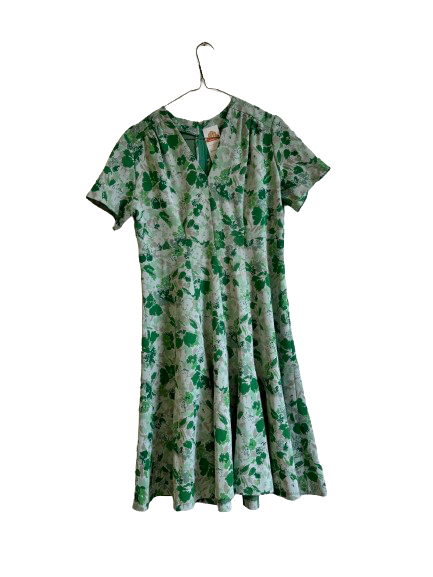 Robe verte 70s