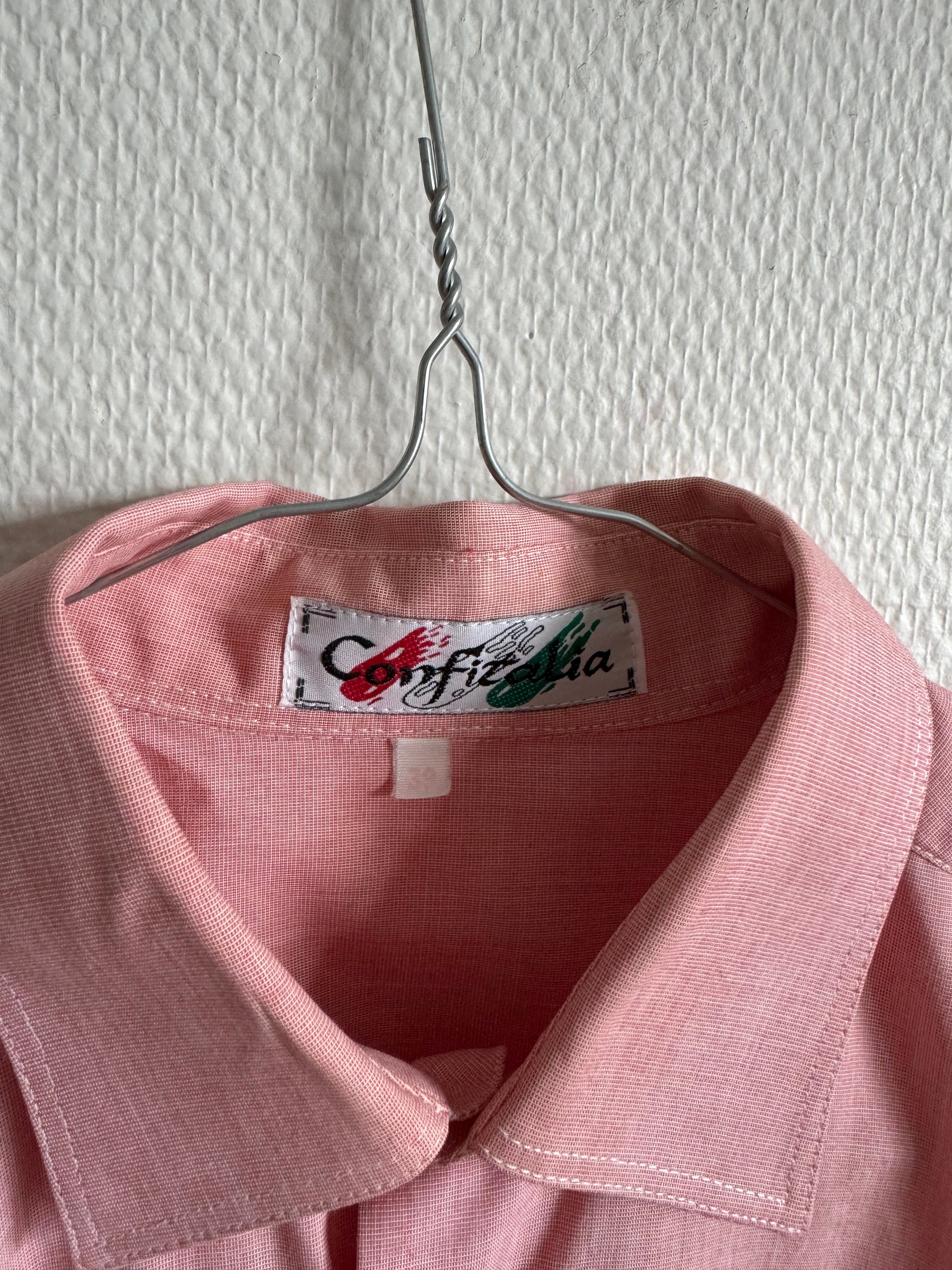 Chemise rose