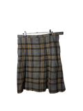 Jupe grise écossaise