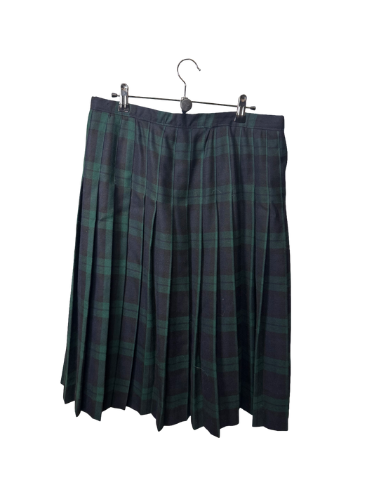 Jupe plissée écossaise