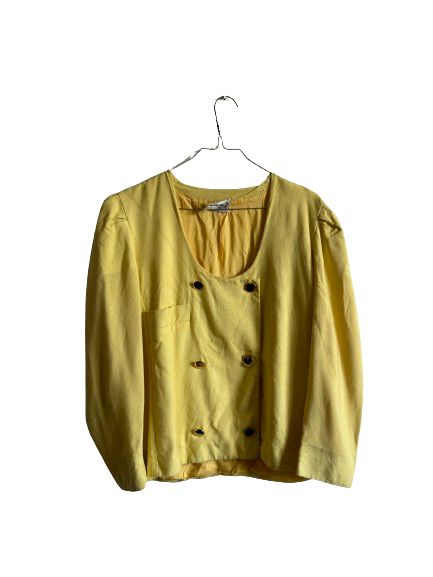 Veste jaune Pierre Cardin