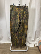 Pantalon ajustée à motifs