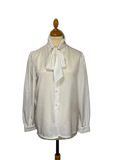 Chemise blanche 80s