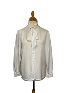 Chemise blanche 80s