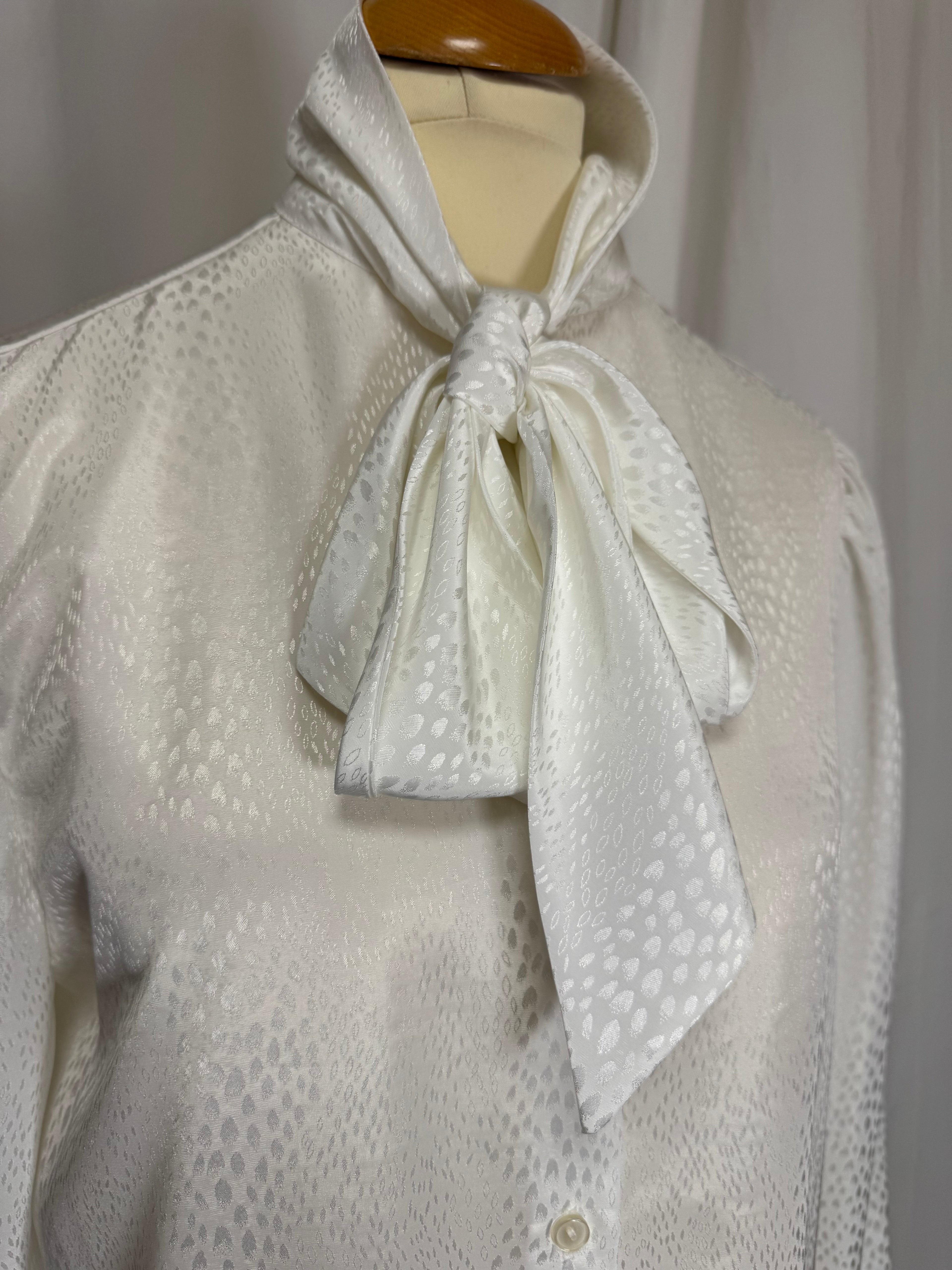 Chemise blanche 80s