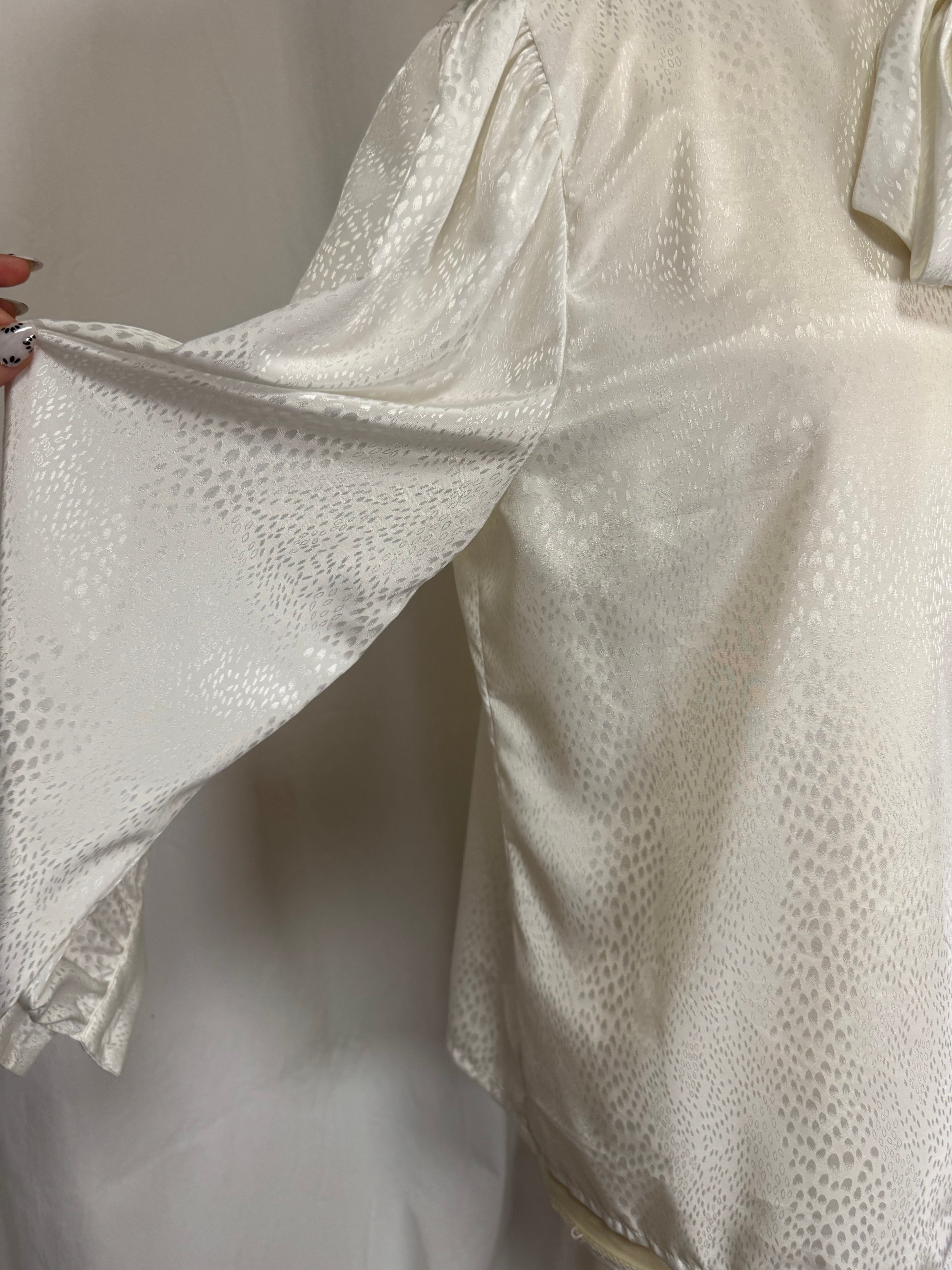 Chemise blanche 80s