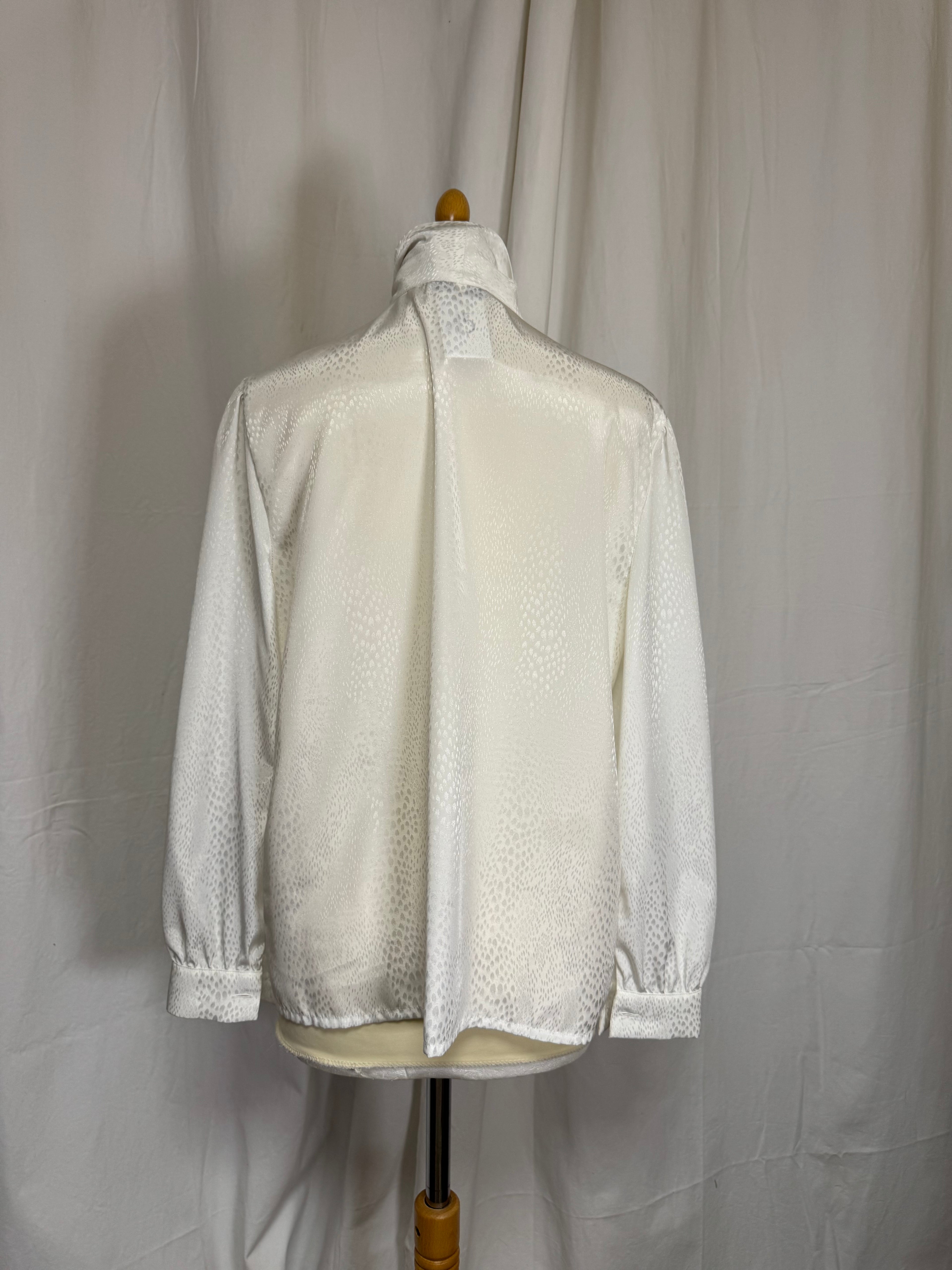 Chemise blanche 80s