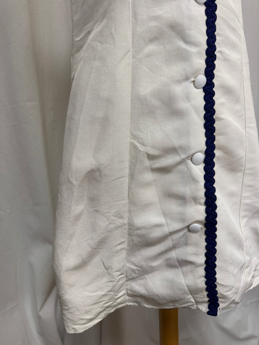 Robe blanche 70s