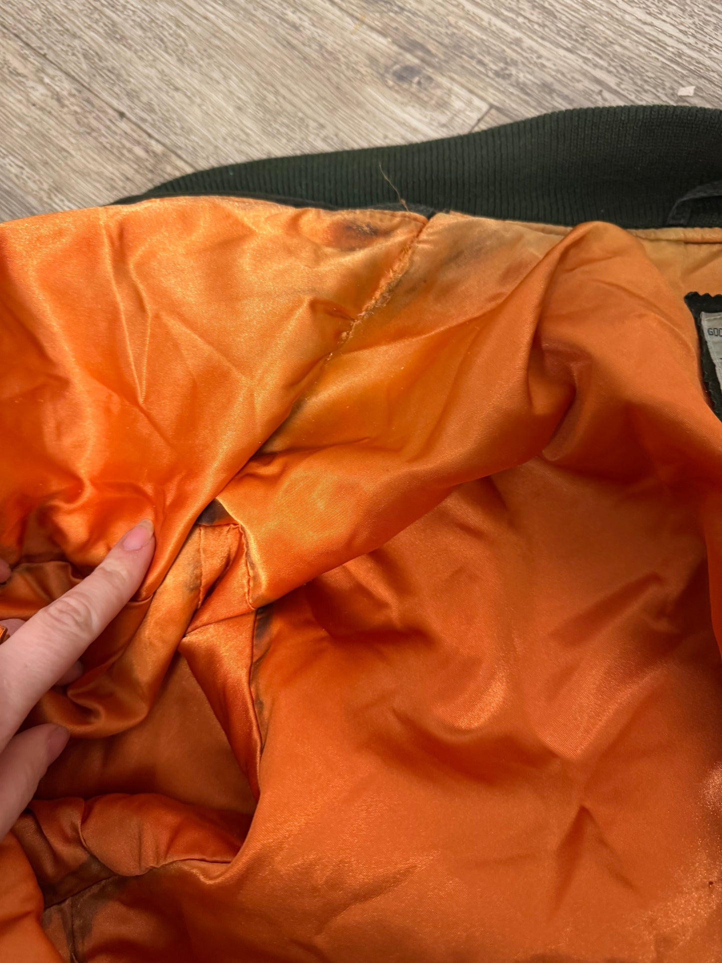 Veste en daim brodée Chevignon