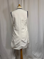 Robe blanche 70s
