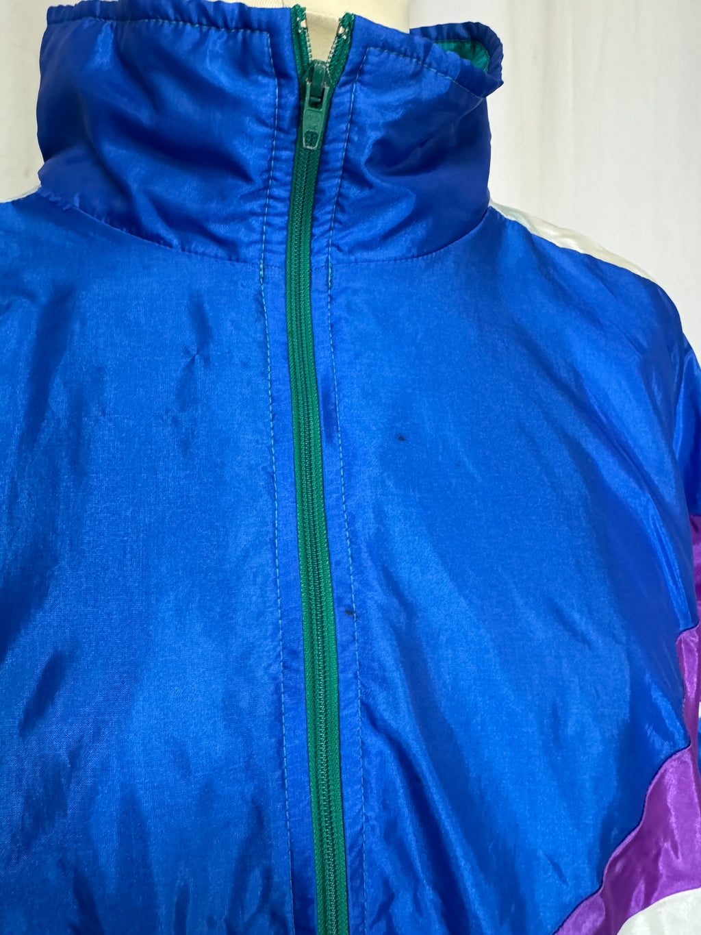Blouson bleu 90s