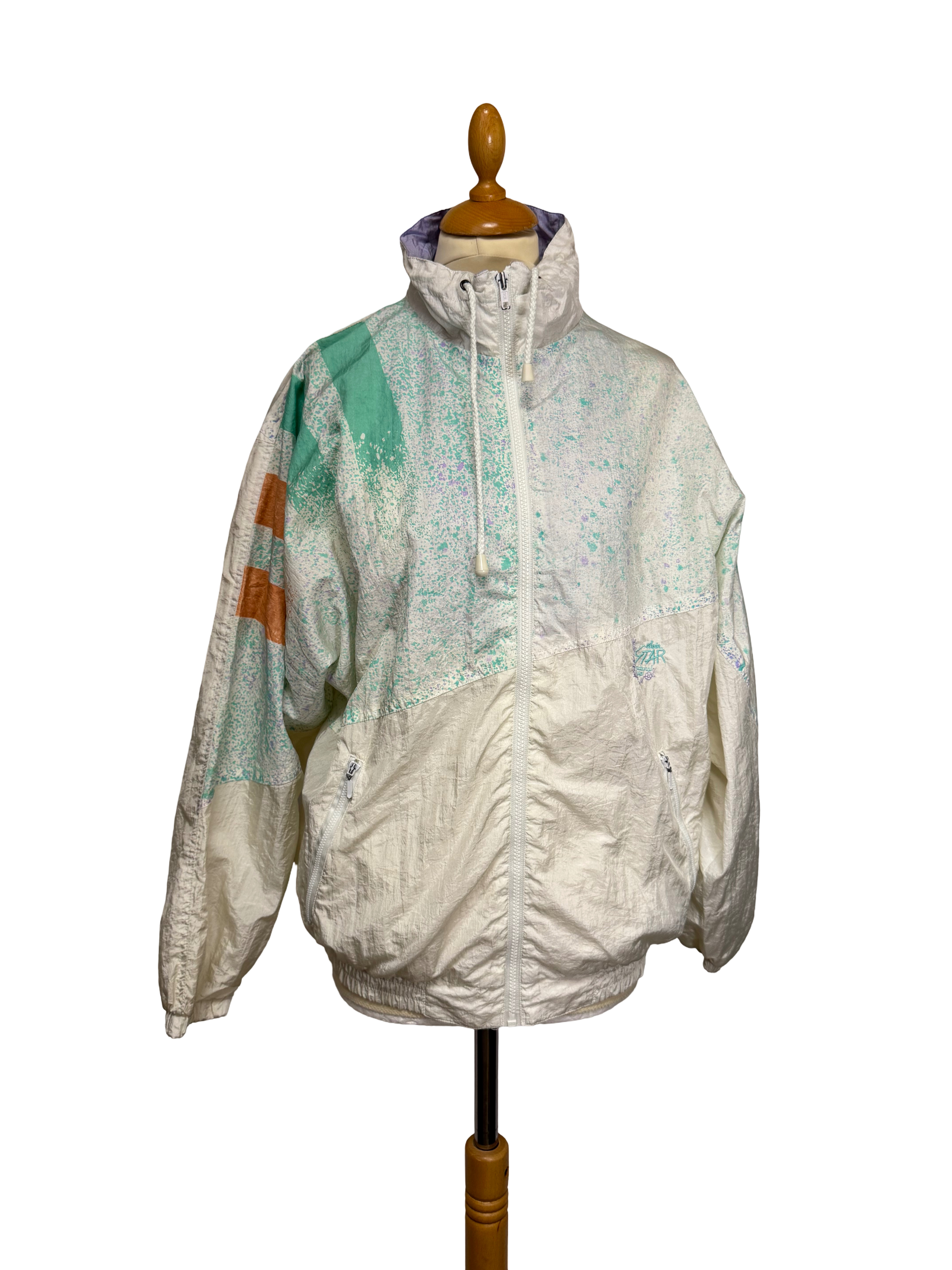 Blouson blanc 90s