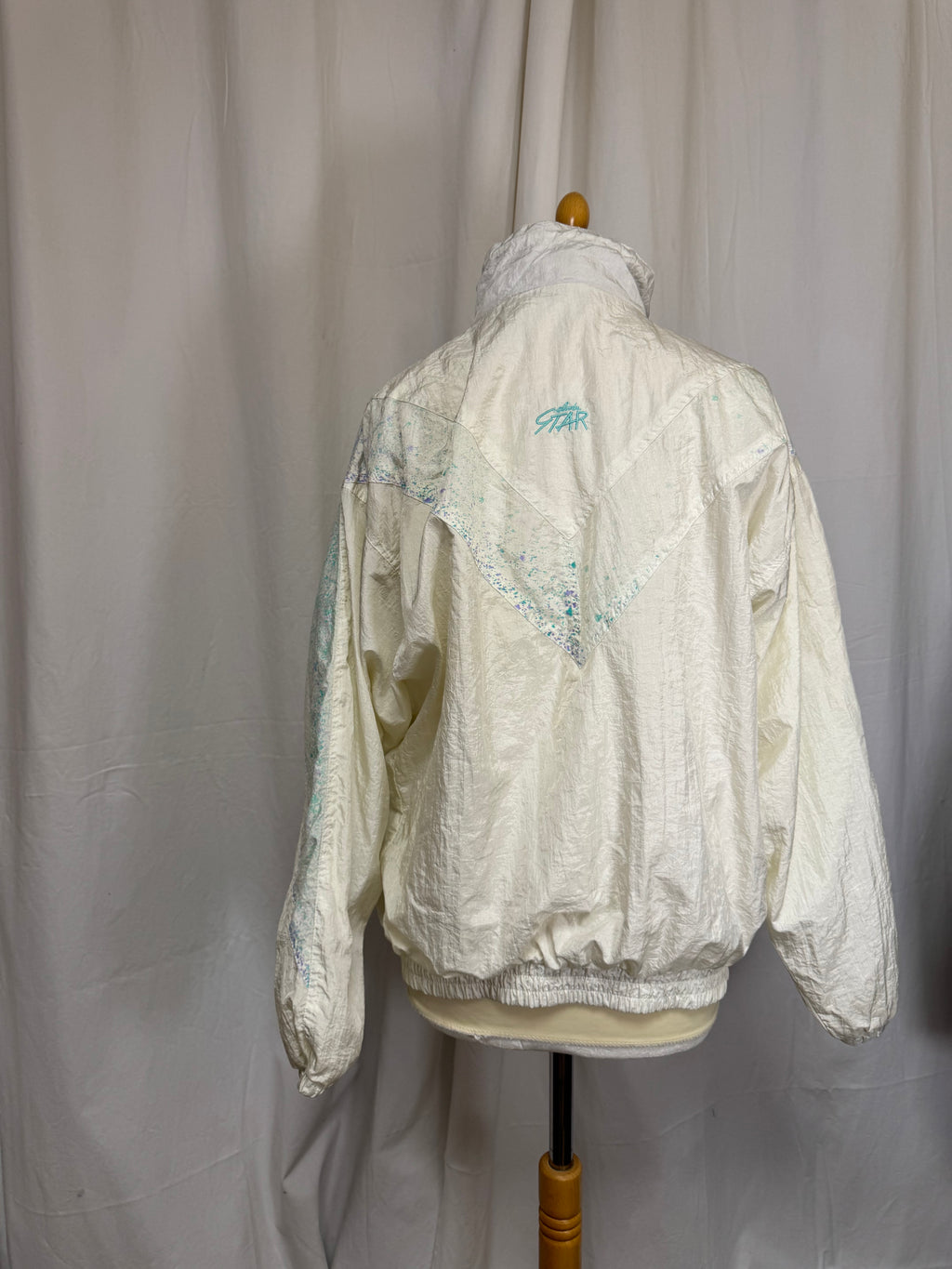 Blouson blanc 90s