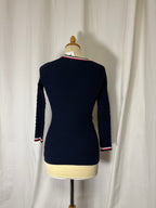 Pull bleu marinen Tommy Hilfiger