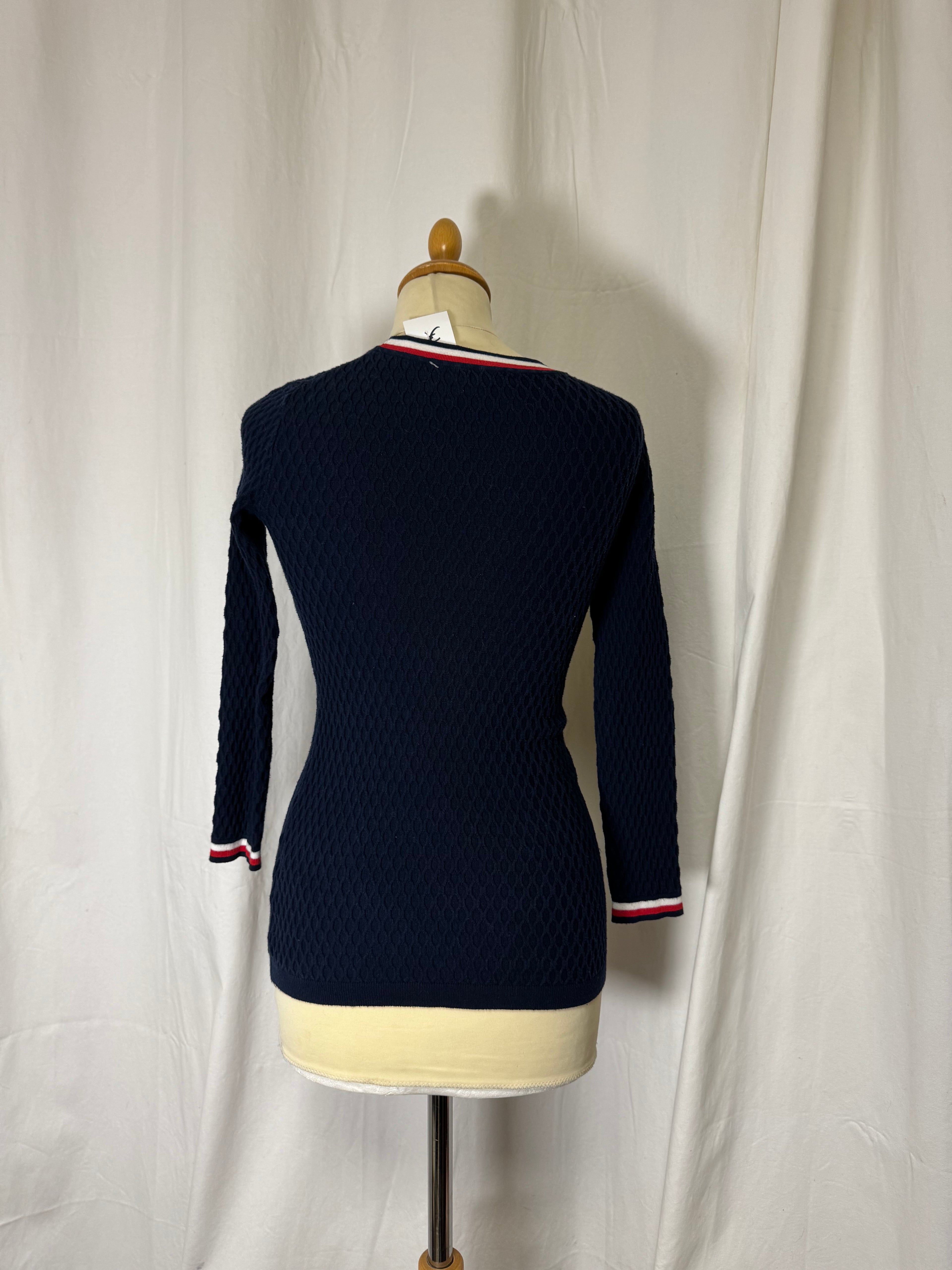 Pull bleu marinen Tommy Hilfiger