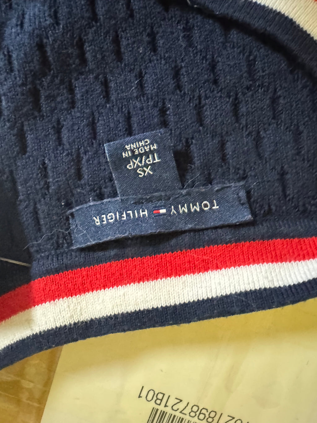 Pull bleu marinen Tommy Hilfiger