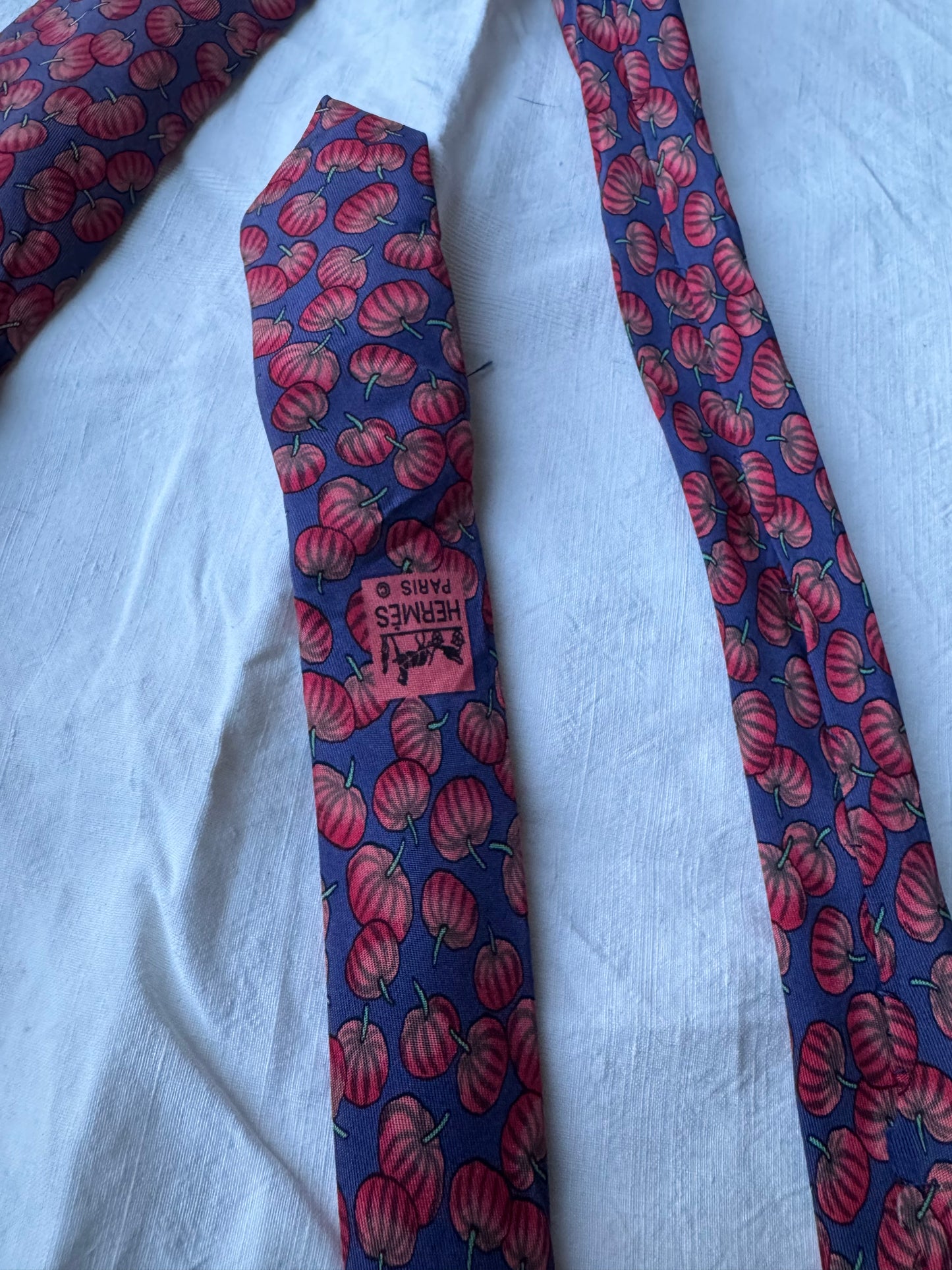 Cravate en soie Hermès