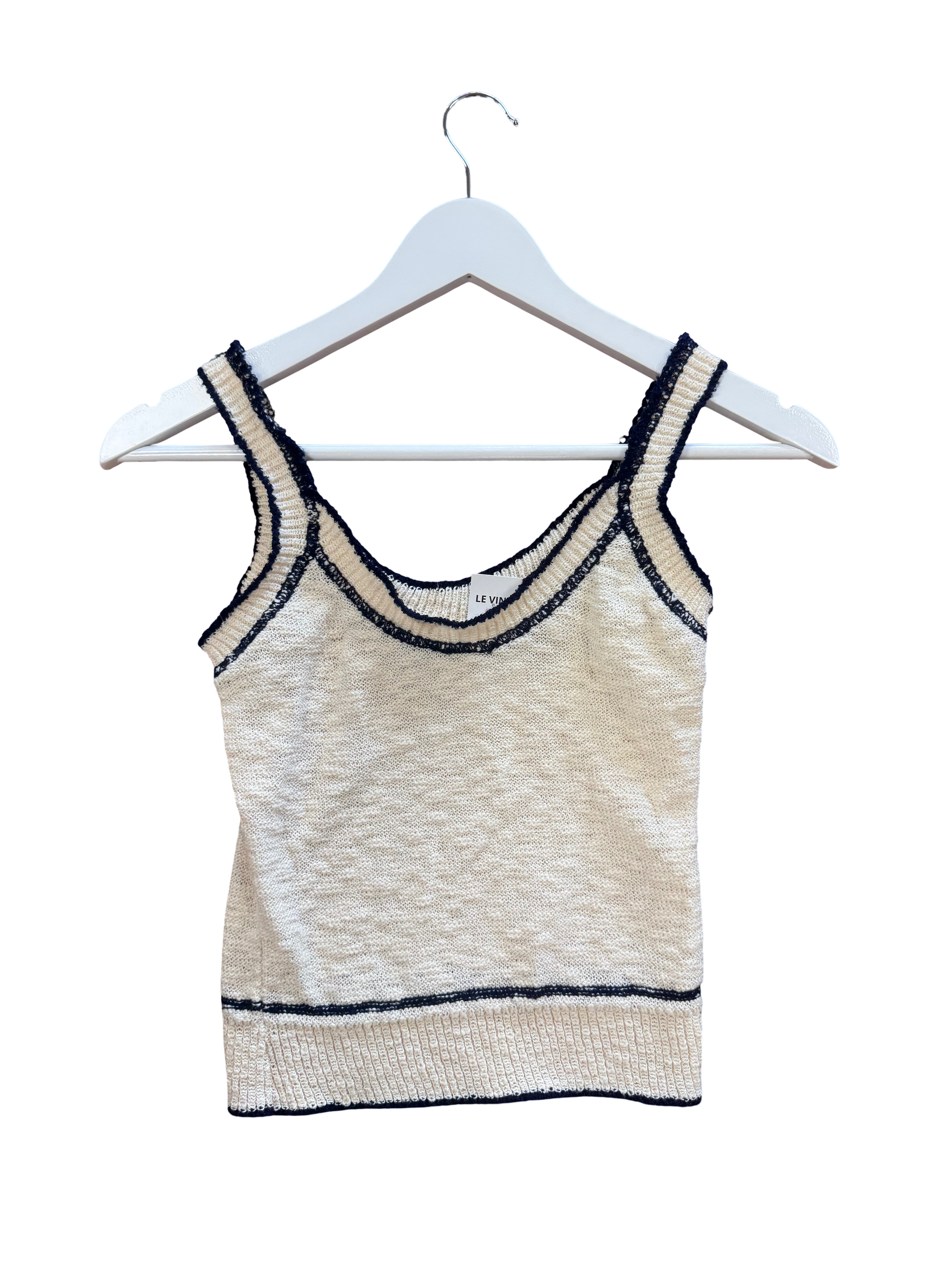Débardeur beige 70s