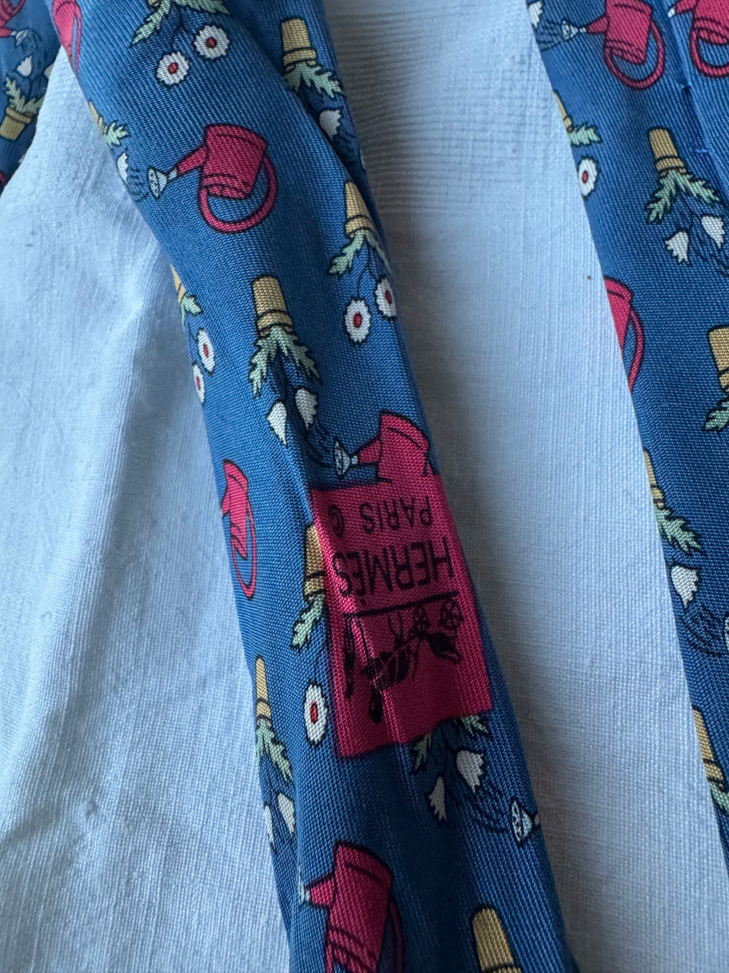 Cravate en soie Hermès