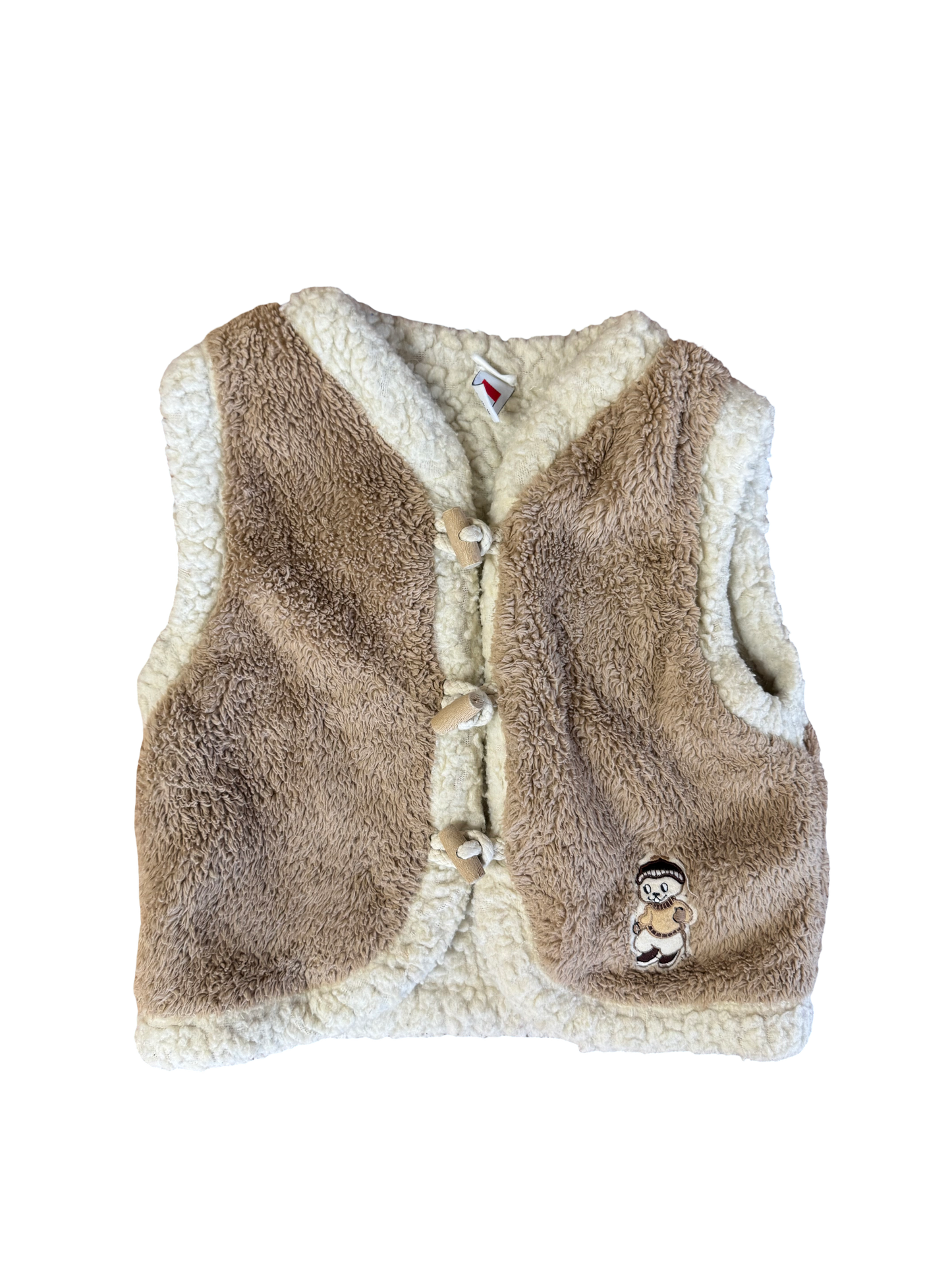 Veston en fausse fourrure