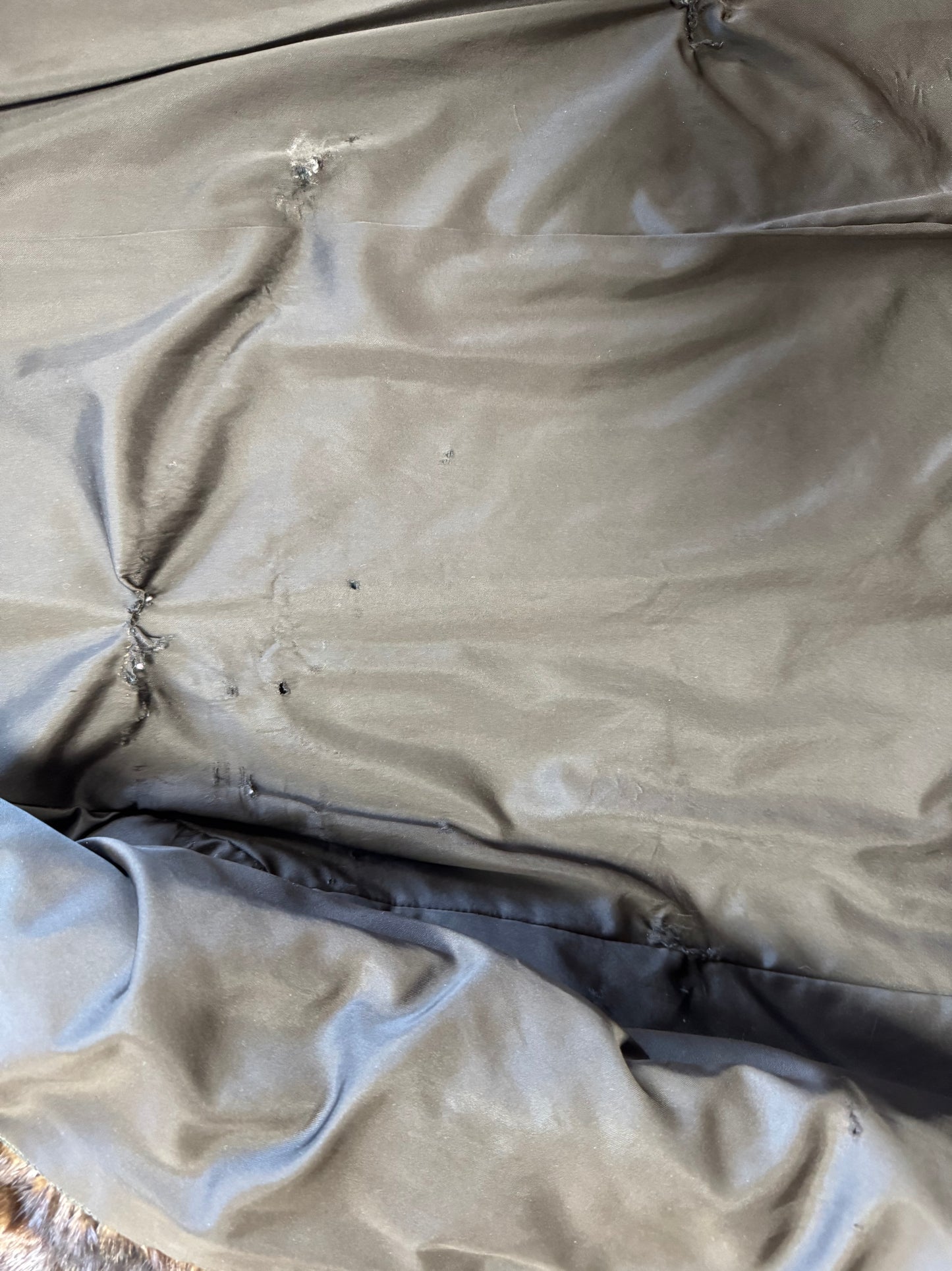 Manteau long en fourrure de vison