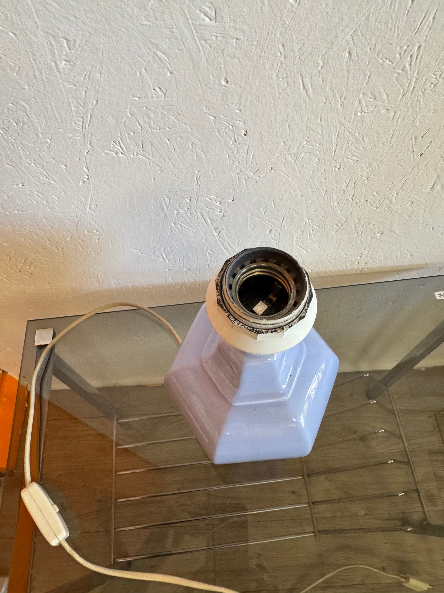Lampe en céramique