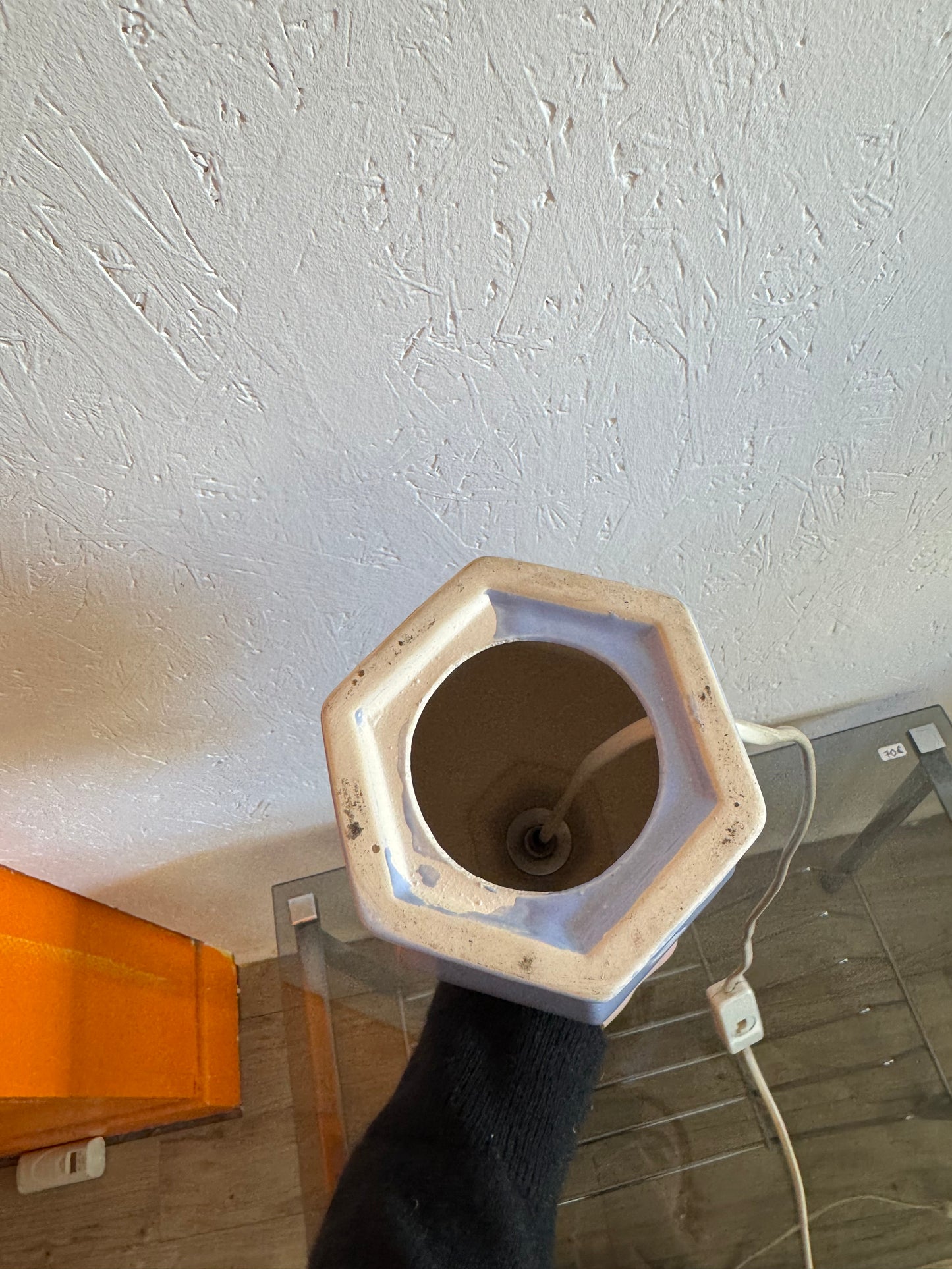 Lampe en céramique