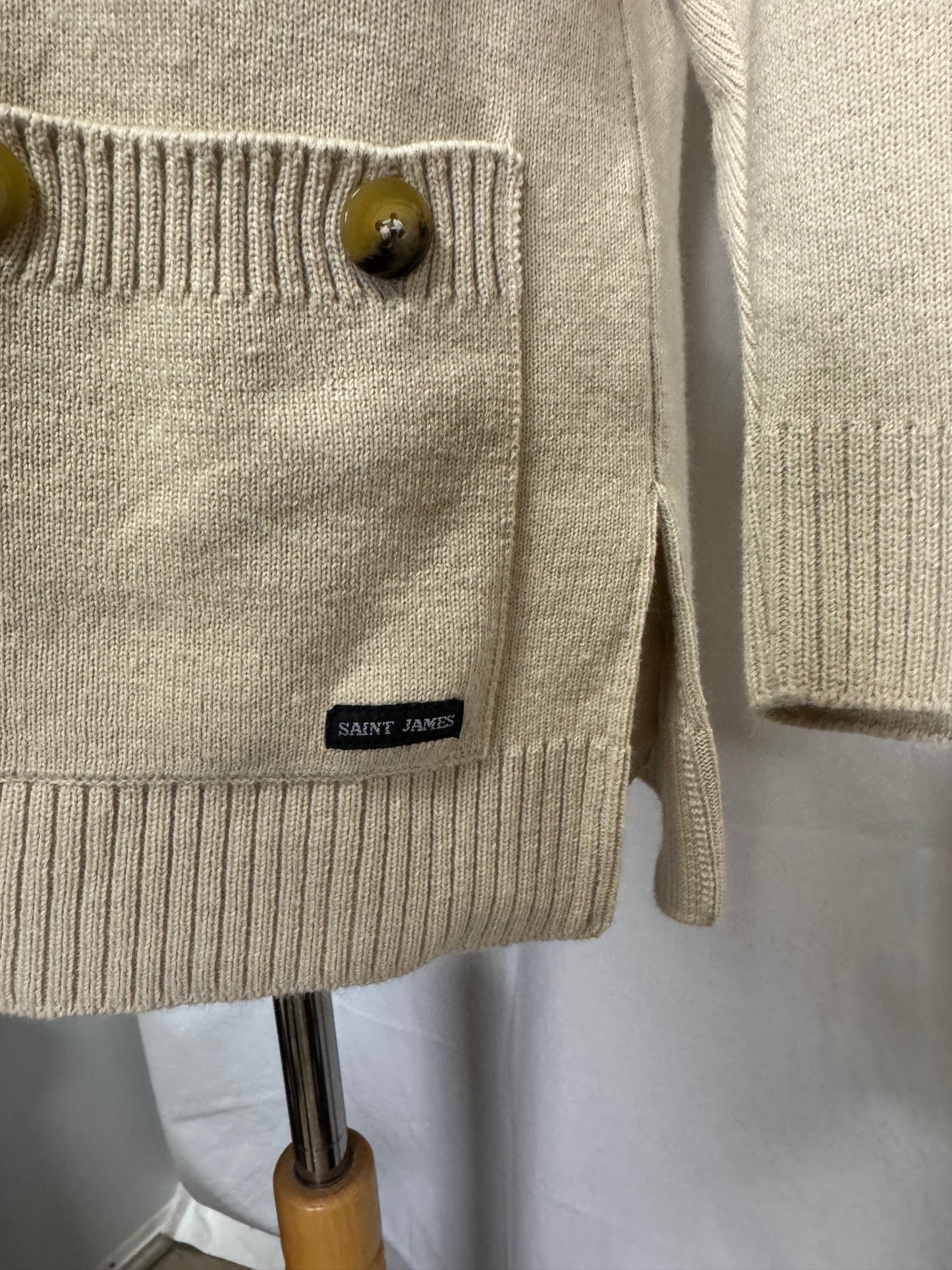 Cardigan beige Saint James