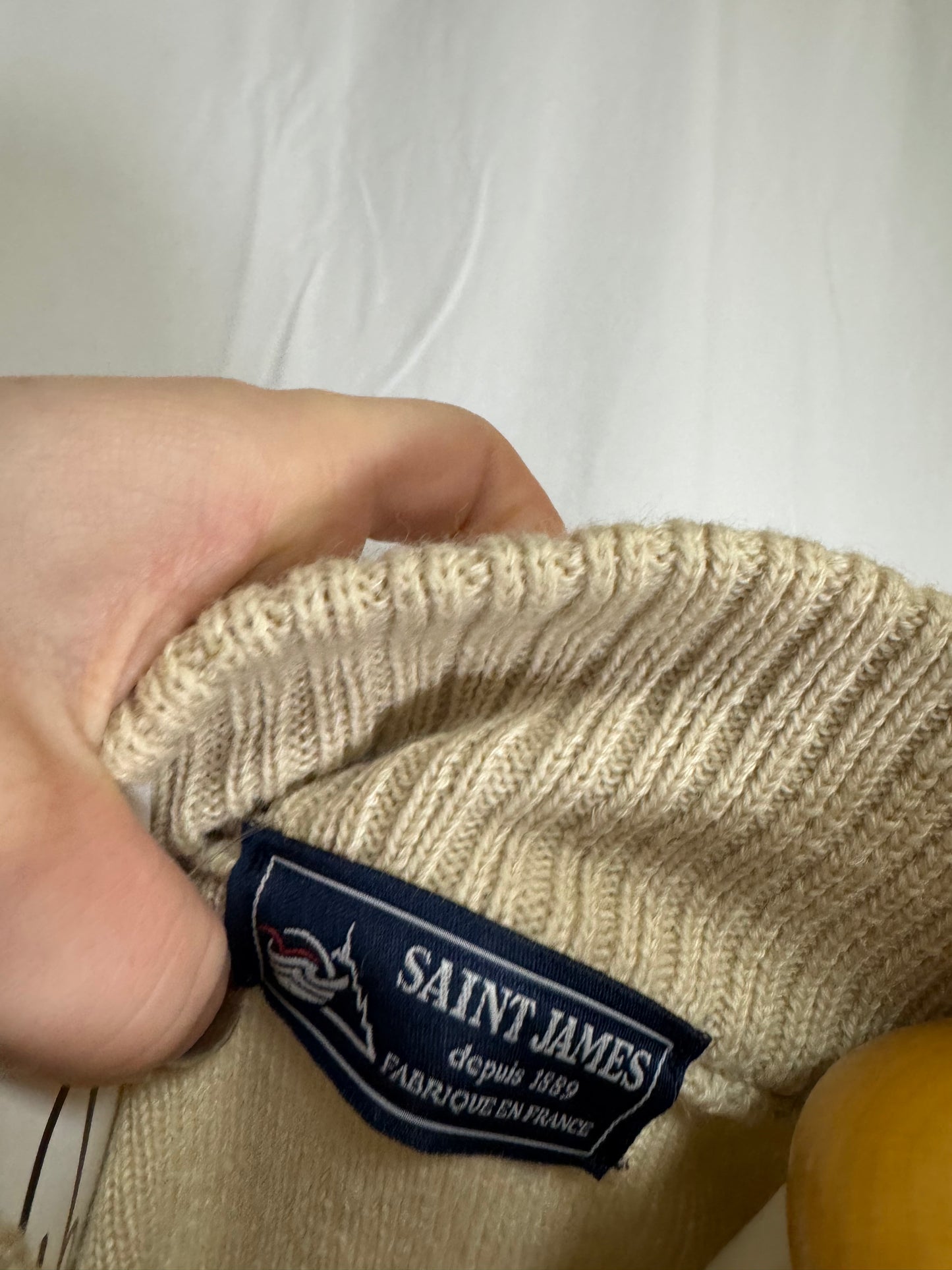 Cardigan beige Saint James