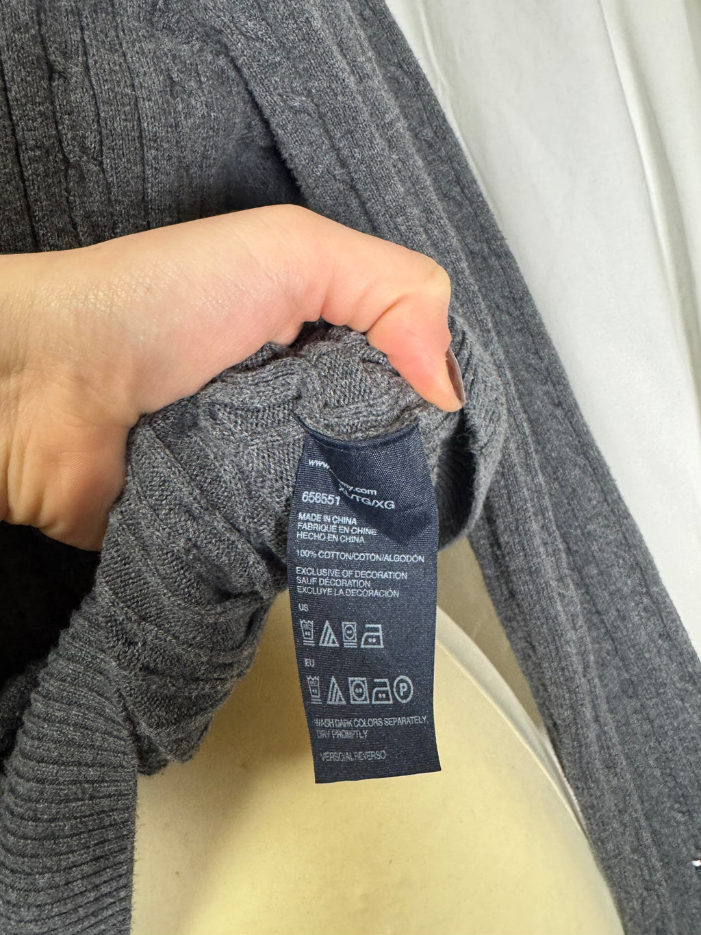 Pull en coton Tommy Hilfiger