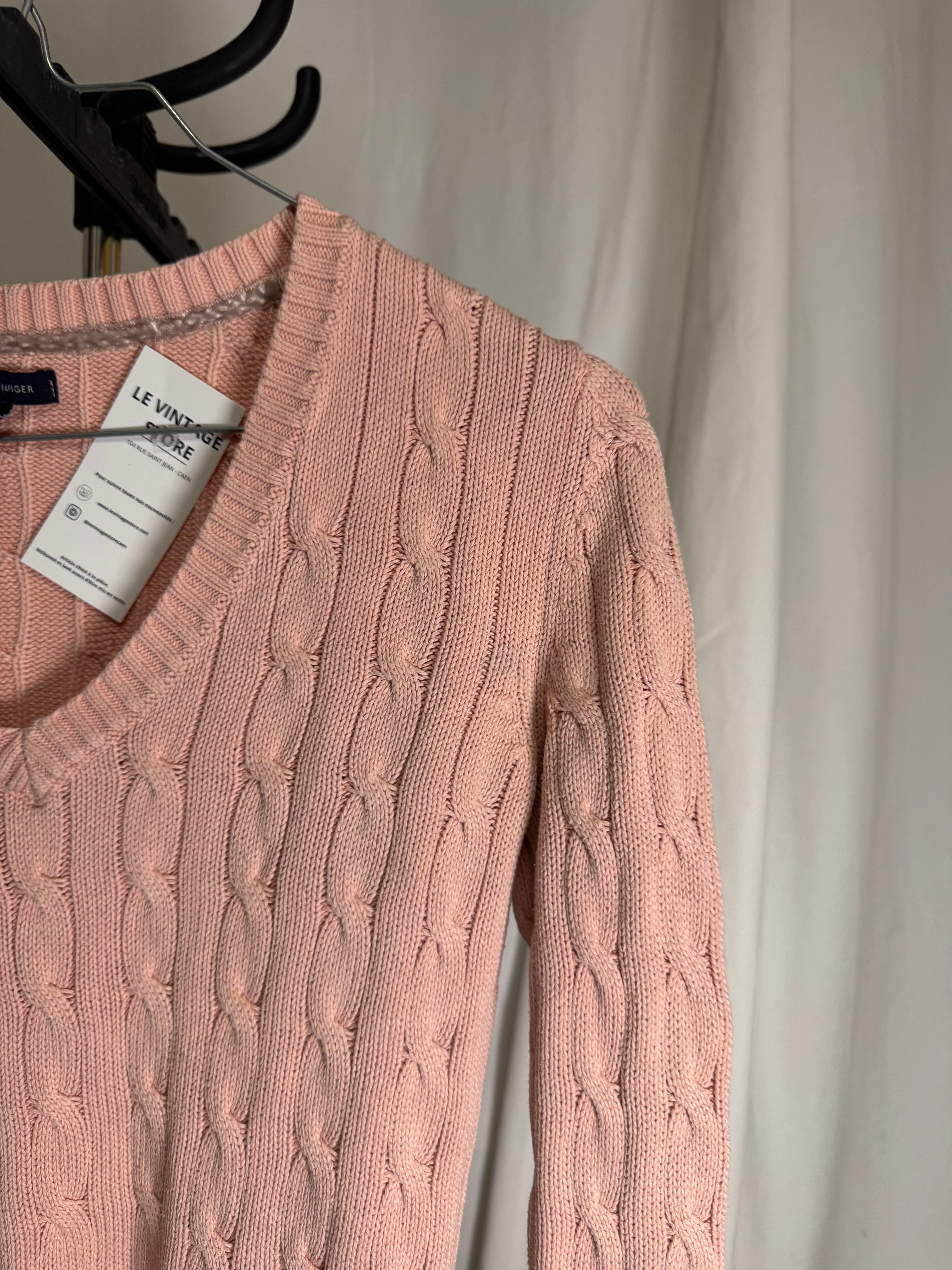 Pull torsade Tommy Hilfiger