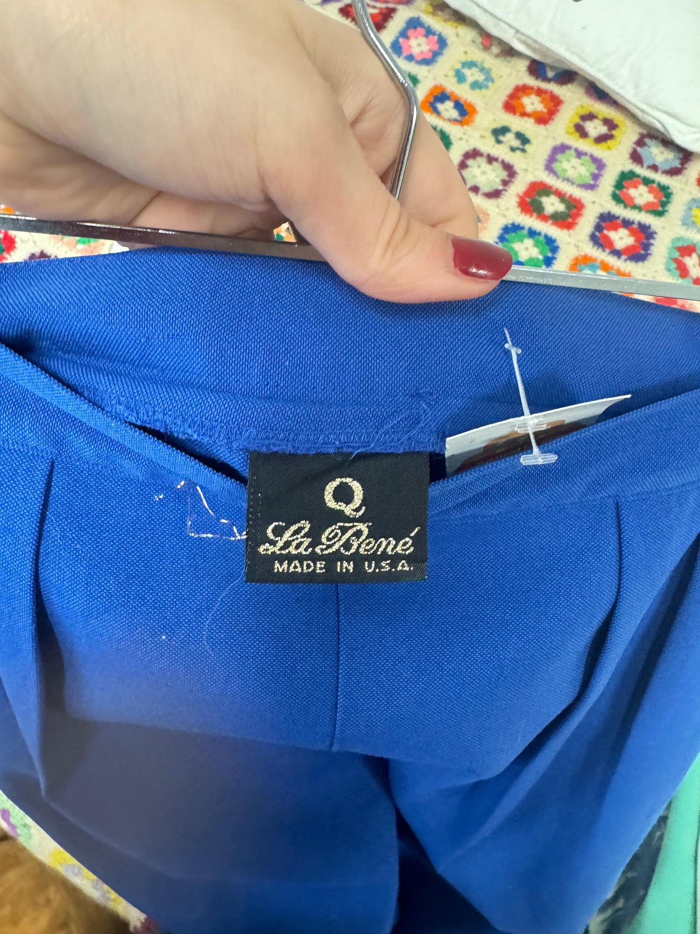 Pantalon bleu 80s