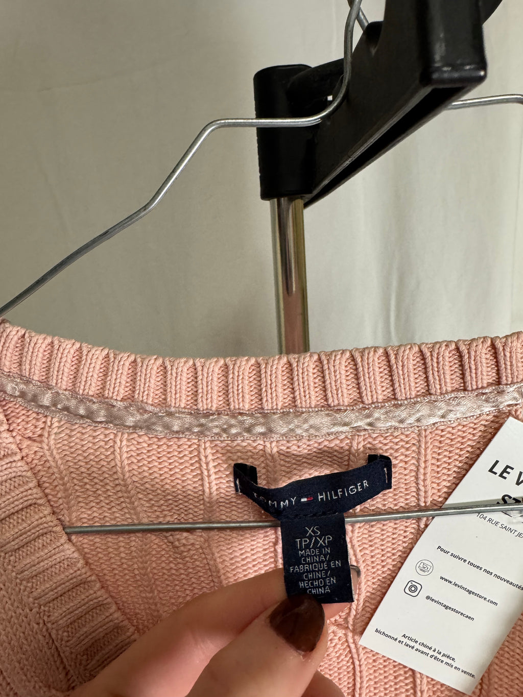 Pull torsade Tommy Hilfiger