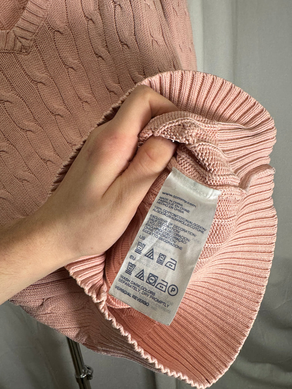 Pull torsade Tommy Hilfiger