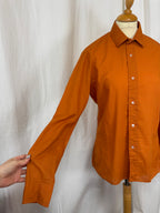 Chemise orange 70s