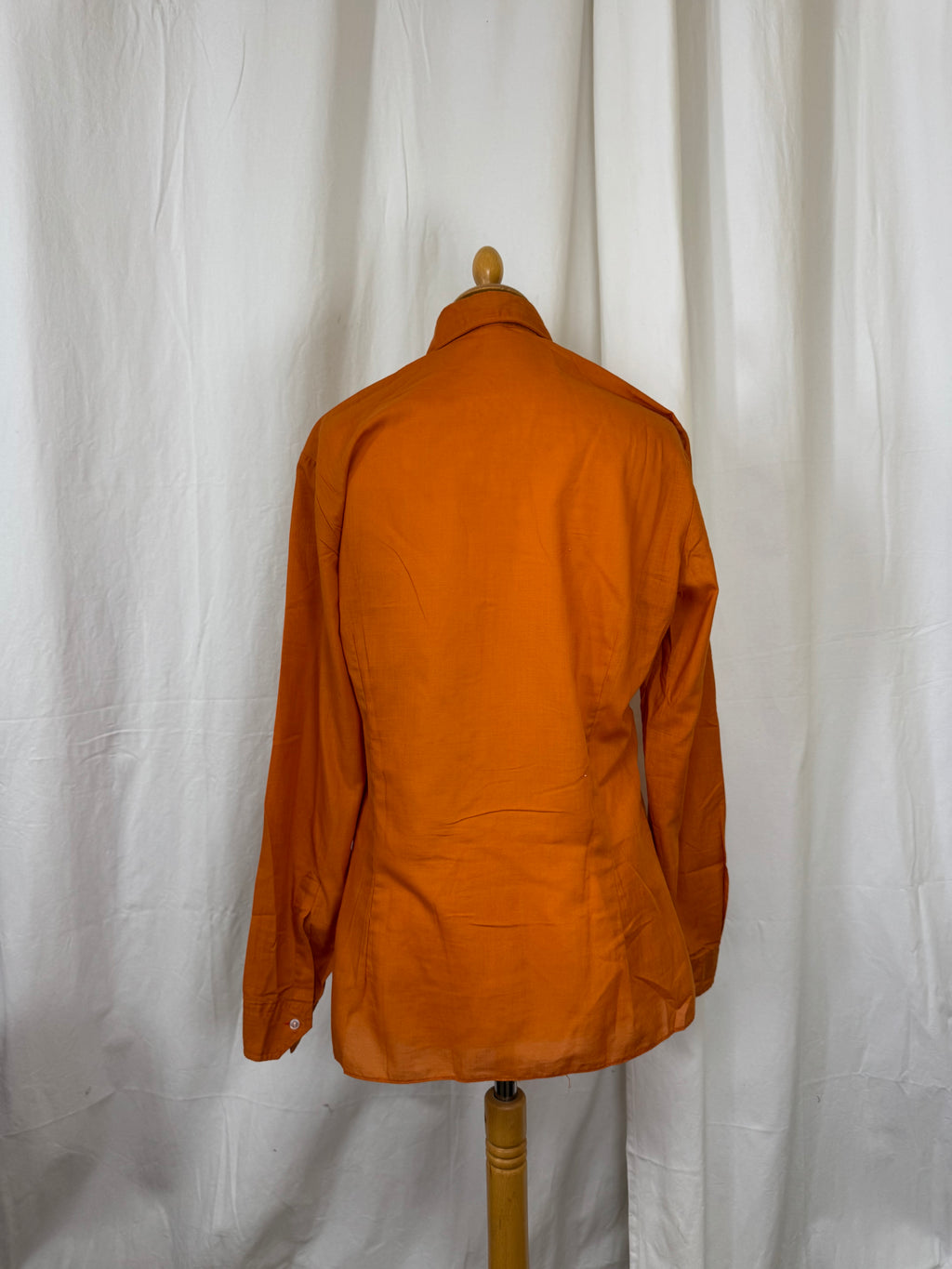 Chemise orange 70s
