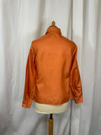 Chemise orange 70s