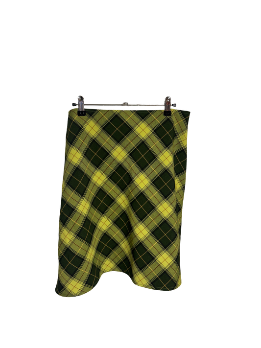 Jupe courte à carreaux