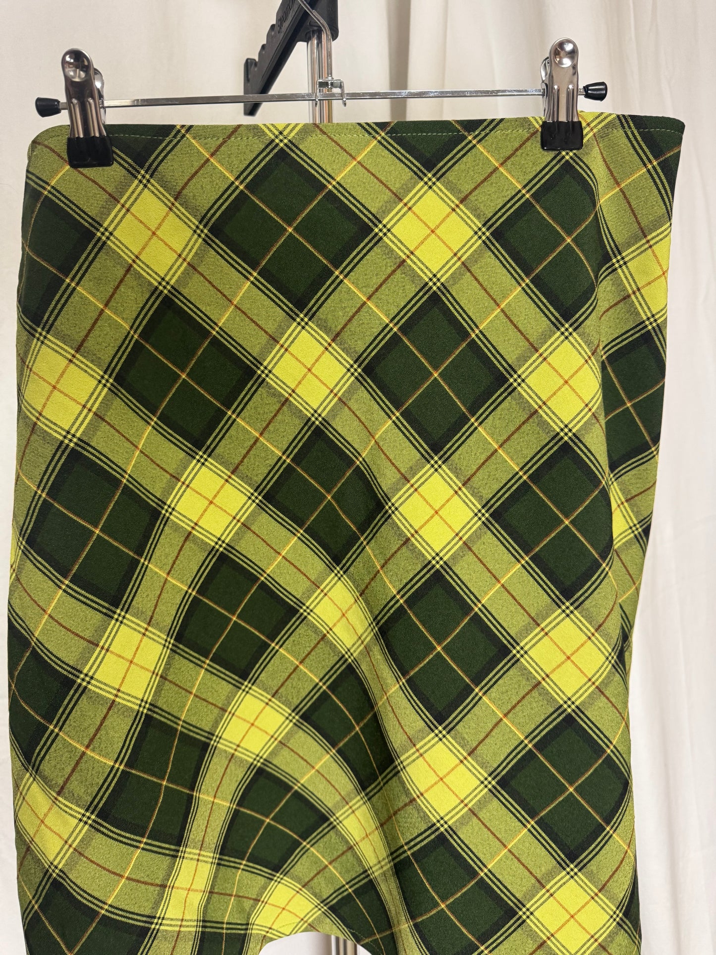 Jupe courte à carreaux