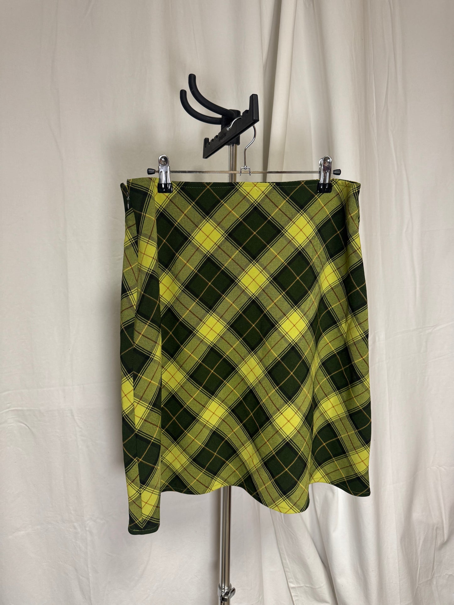 Jupe courte à carreaux