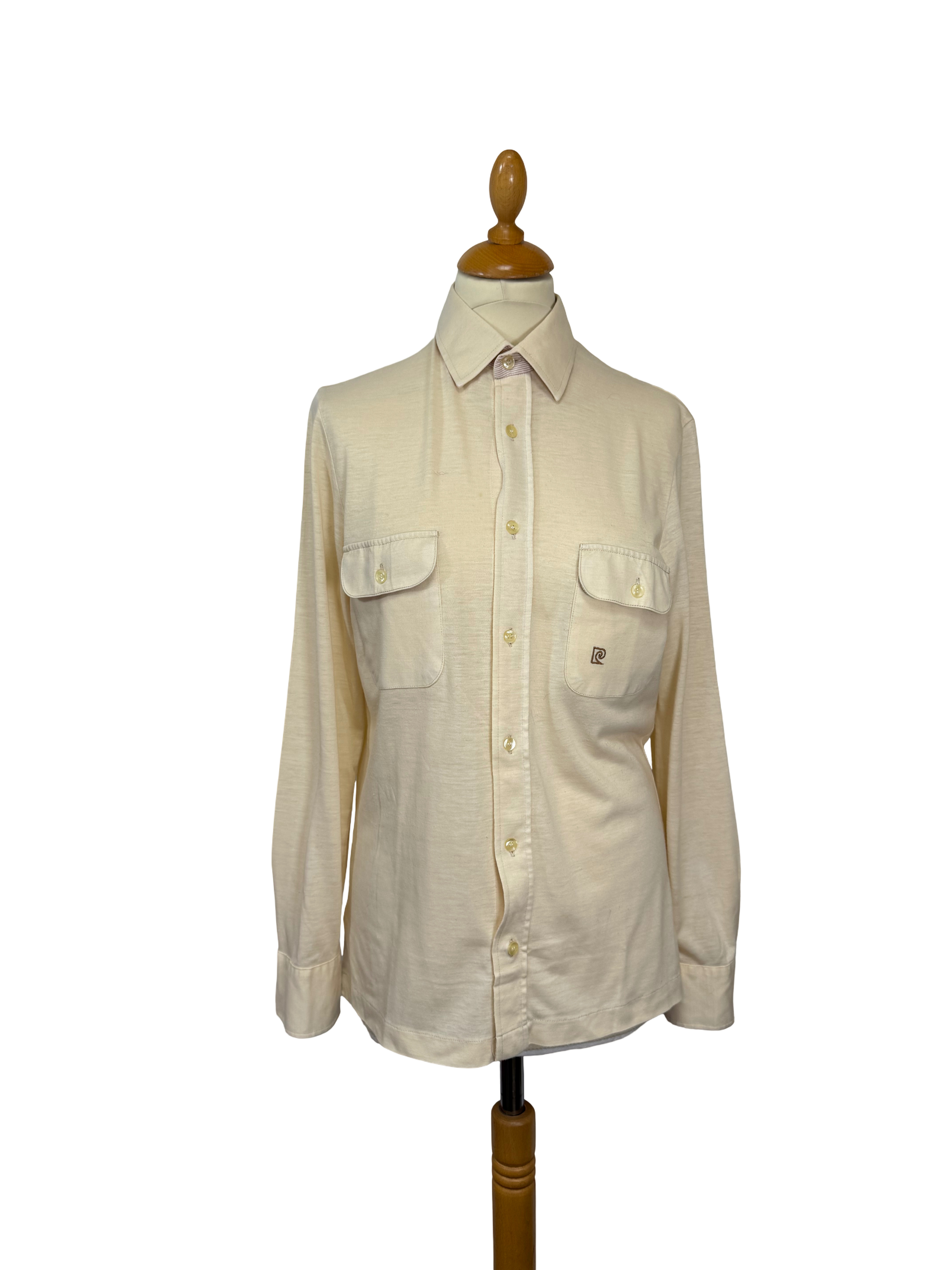 Chemise beige Pierre Cardin